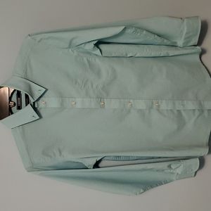 Light blue button down dress shirt